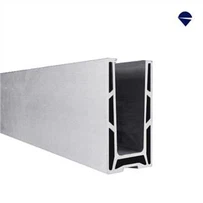 Justerbar 0.5kN toppmontert aluminiumsglasskanal